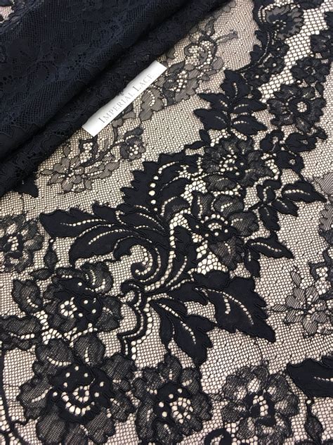 black lace fabric with square metallic|lace knit fabric.